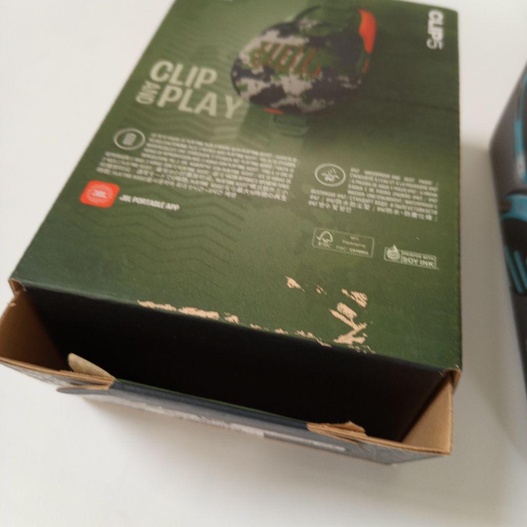 JBL CLIP5 ファンキーブラック＋スクワッド ワイヤレススピーカー 二台組