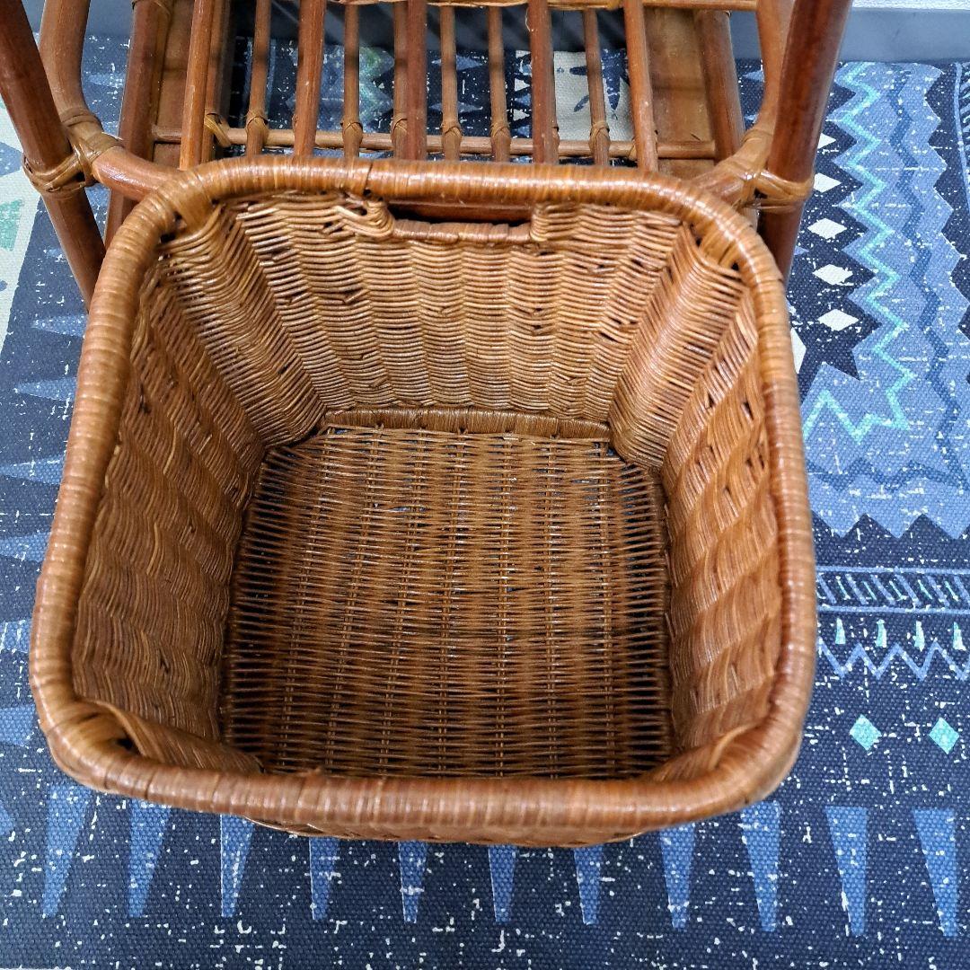 ♡ラタン　籐　ランドリーラック　ランドリーバスケット♡