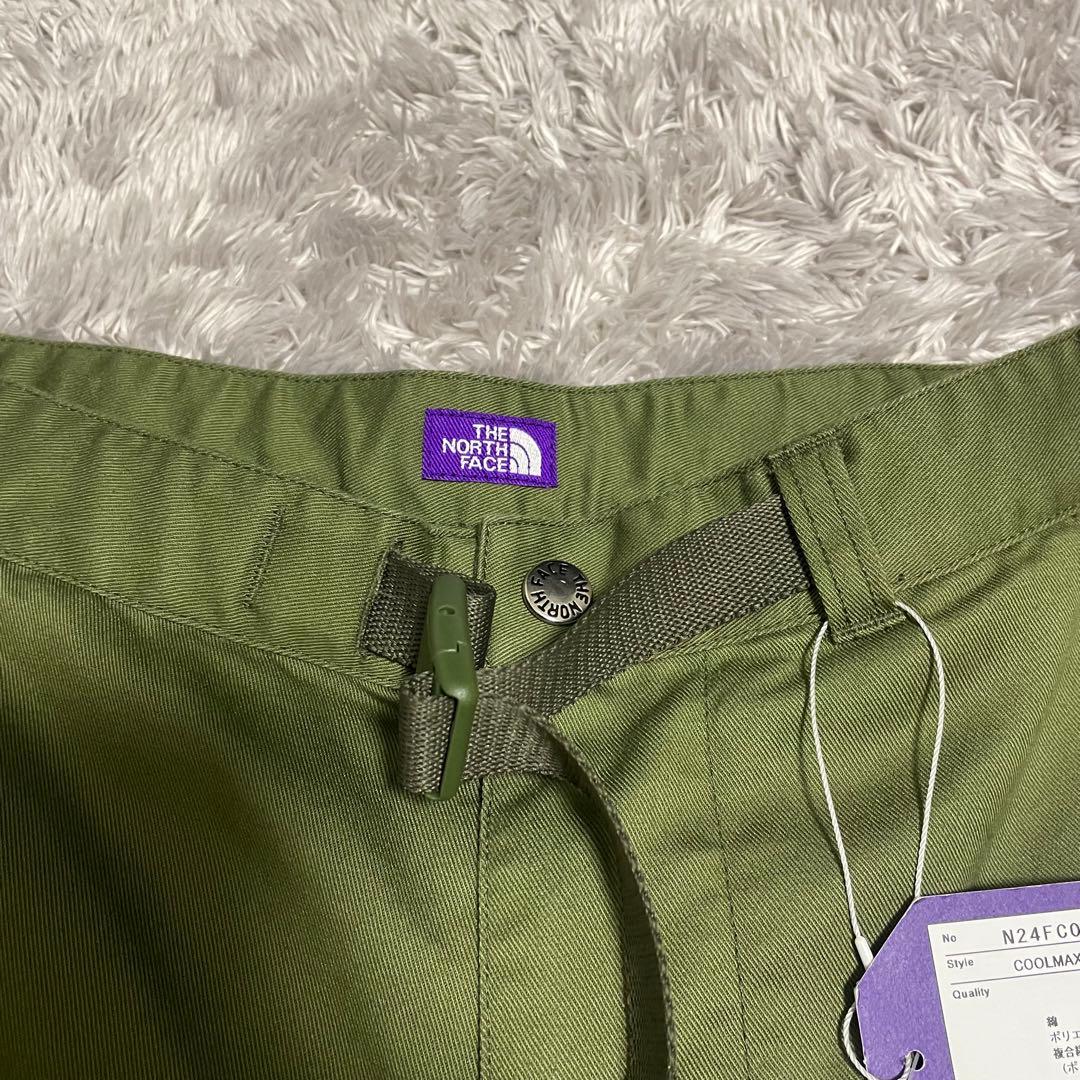 新品タグ付ノースフェイス パープルレーベル　チノパン ワイドジッパーフライ 30