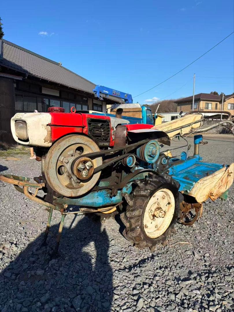 ヤンマーSS70C耕運機，ディーゼル， 茨城县引き取り 限定