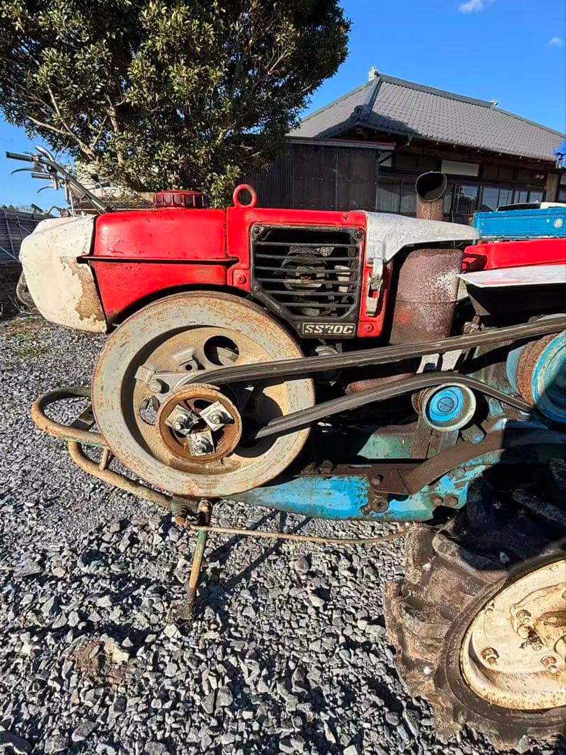 ヤンマーSS70C耕運機，ディーゼル， 茨城县引き取り 限定