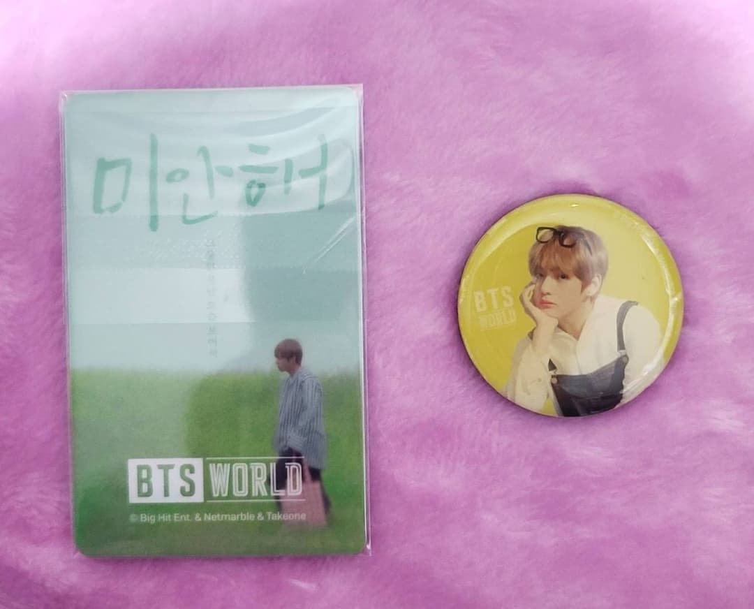 BTS 防弾少年団　BTS WORLD LIMITED Editionトレカ