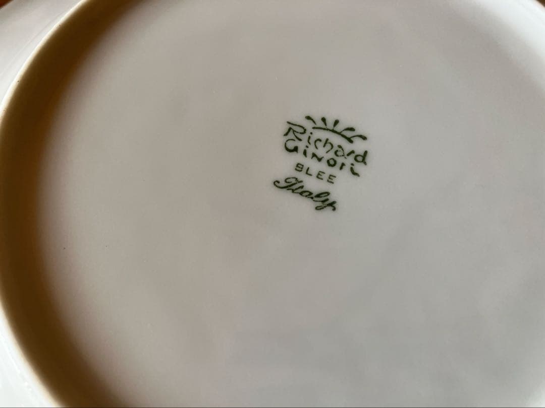 ジノリ　アンティコエデン　23スーププレート×6