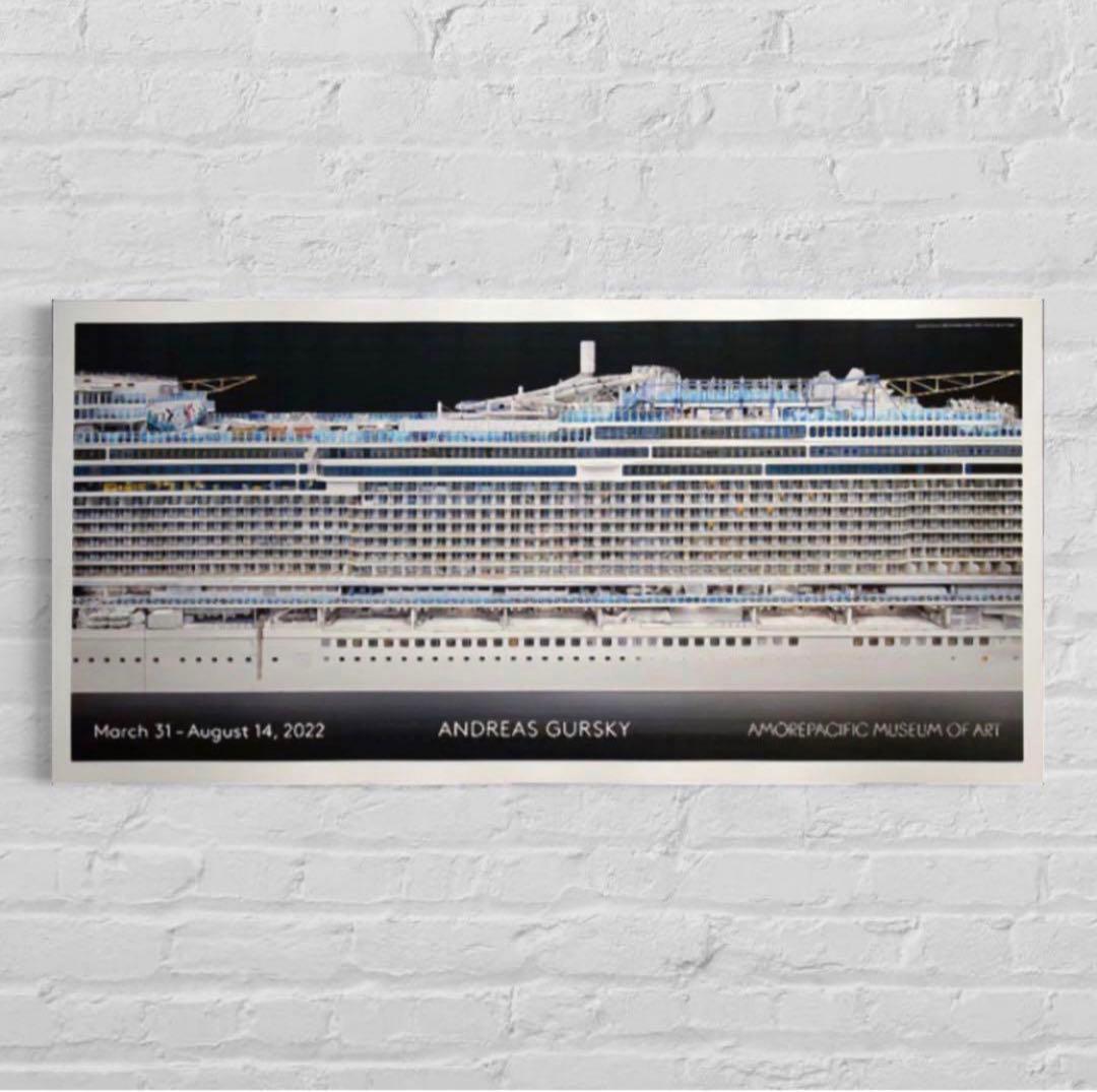 【残1枚】アンドレアス・グルスキー　エキシビジョンポスター① GURSKY