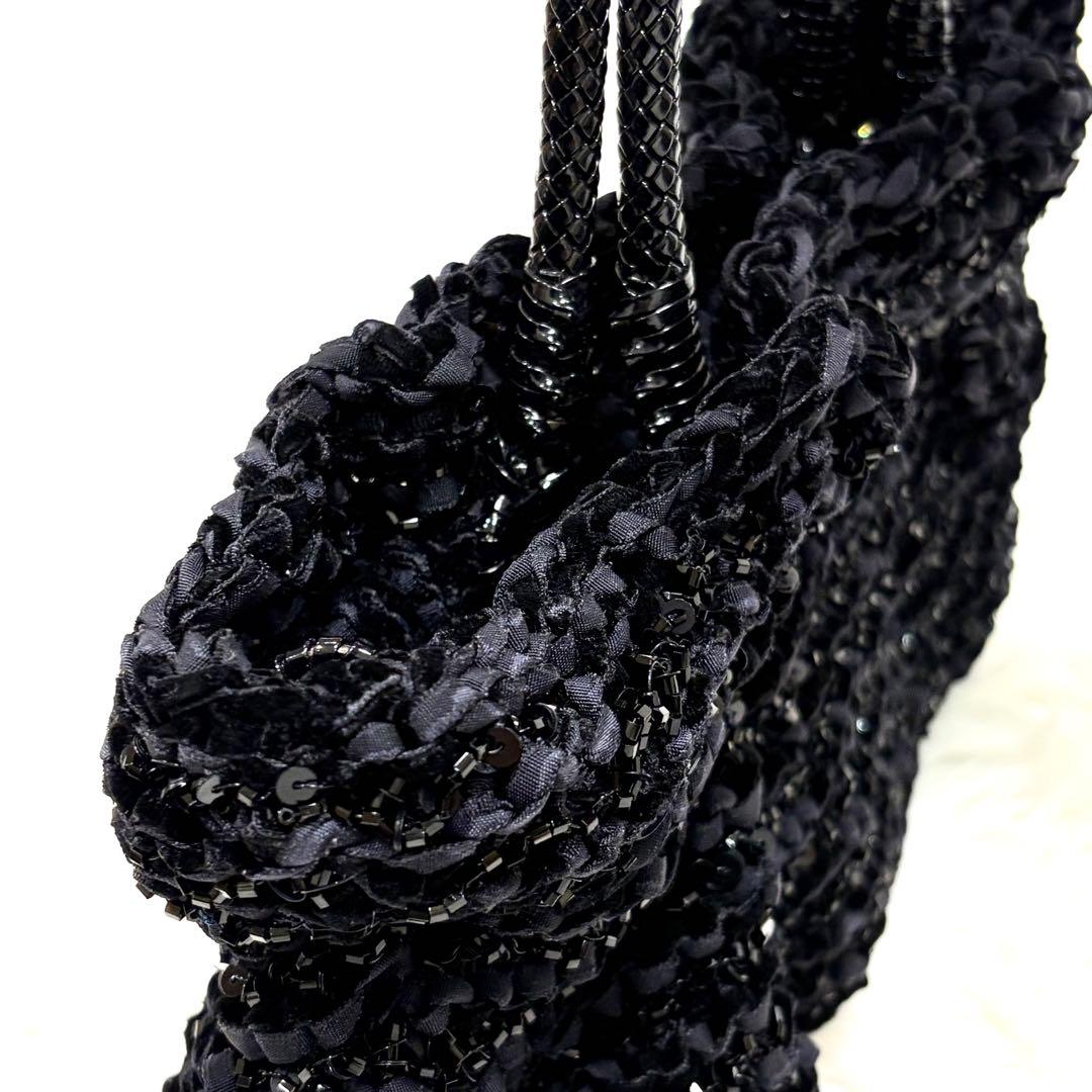 【美品】ANTEPRIMA アンテプリマ チェーンショルダー ブラック　2WAY