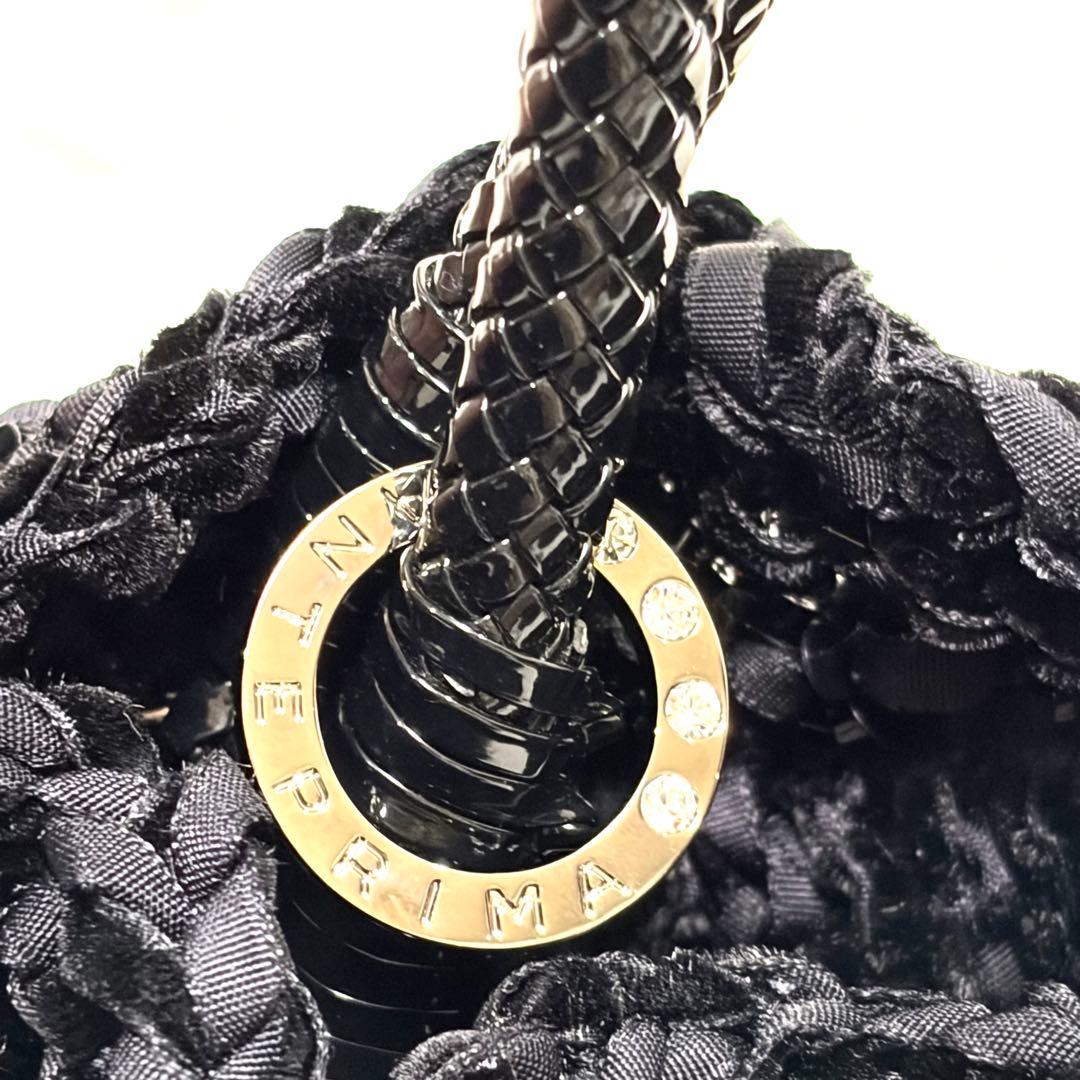 【美品】ANTEPRIMA アンテプリマ チェーンショルダー ブラック　2WAY