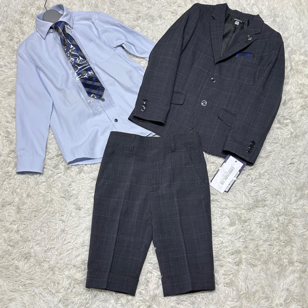新品　ヒロミチナカノ　男の子　卒園入学式　フォーマルセット　130【匿名配送】