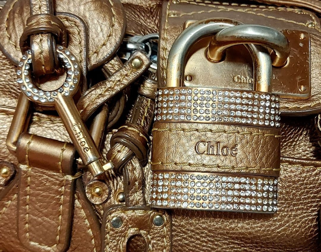 Chloé クロエ パディントン 限定 特別仕様 希少 レア ブロンズゴールド