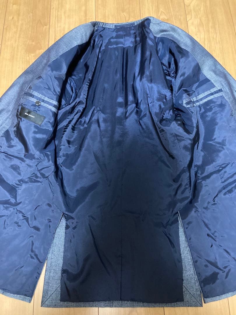 T*s様 RING JACKET スーツ　46 ネイビーグレー