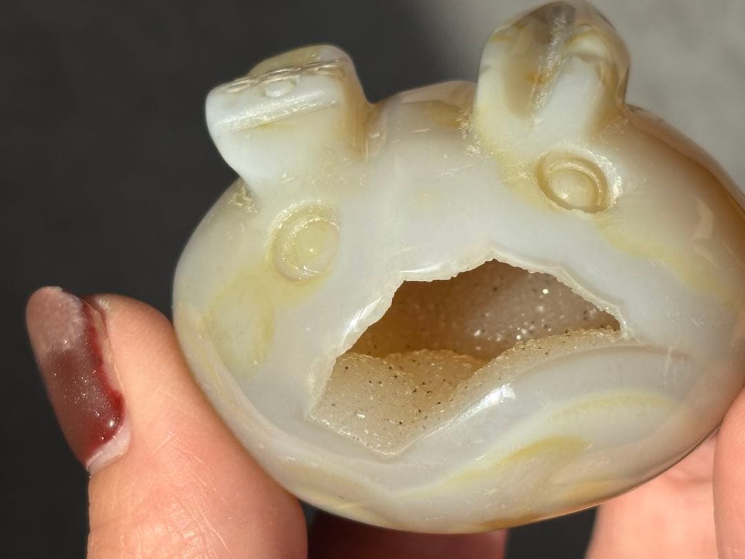 《キラキラジオード＊アゲートのカービング》