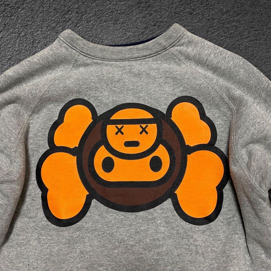 APE MILO KAWS リバーシブル スウェット トレーナー NIGO