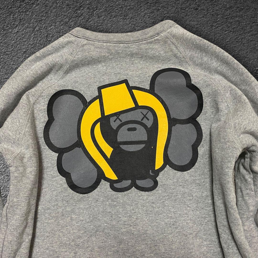 APE MILO KAWS リバーシブル スウェット トレーナー NIGO