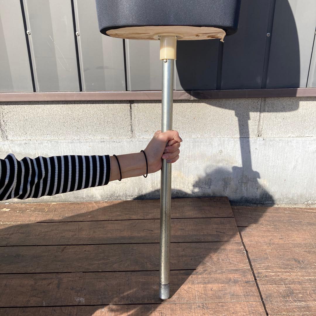 【美品】レディース トルソー マネキン 9号相当 ブラック 鉄脚ベース 土台なし