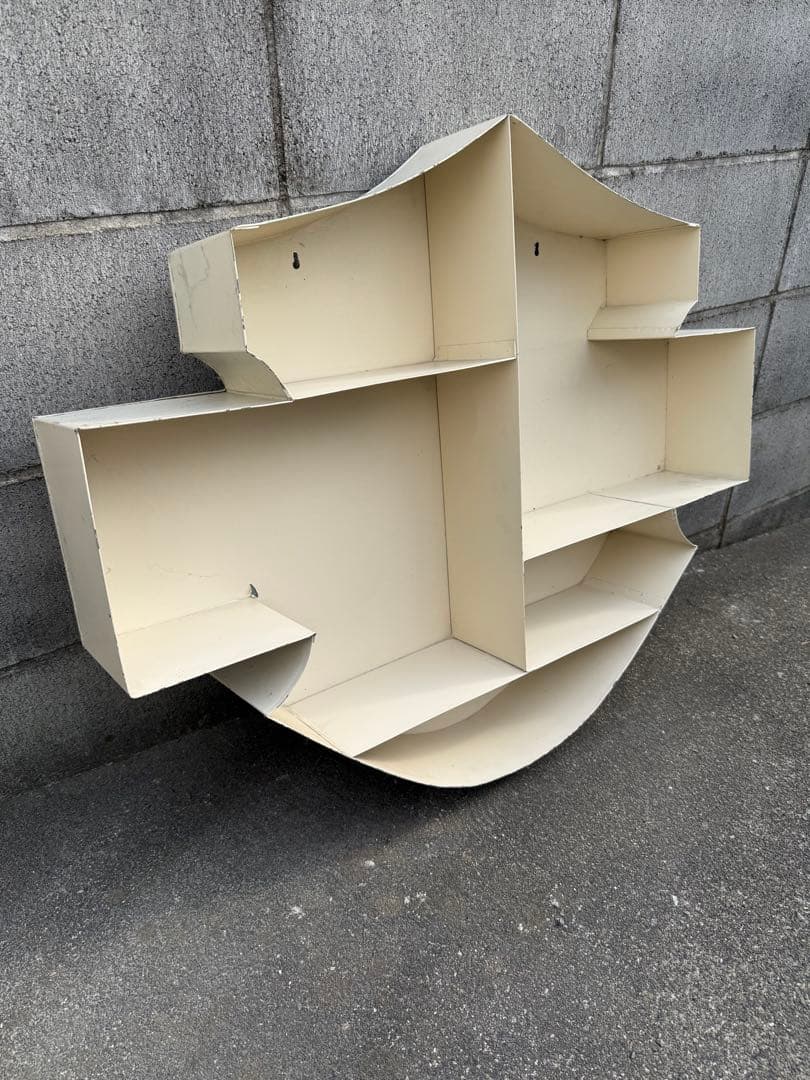 ハーレー　ロゴシルエット　飾り棚　スチール製　インダストリアル