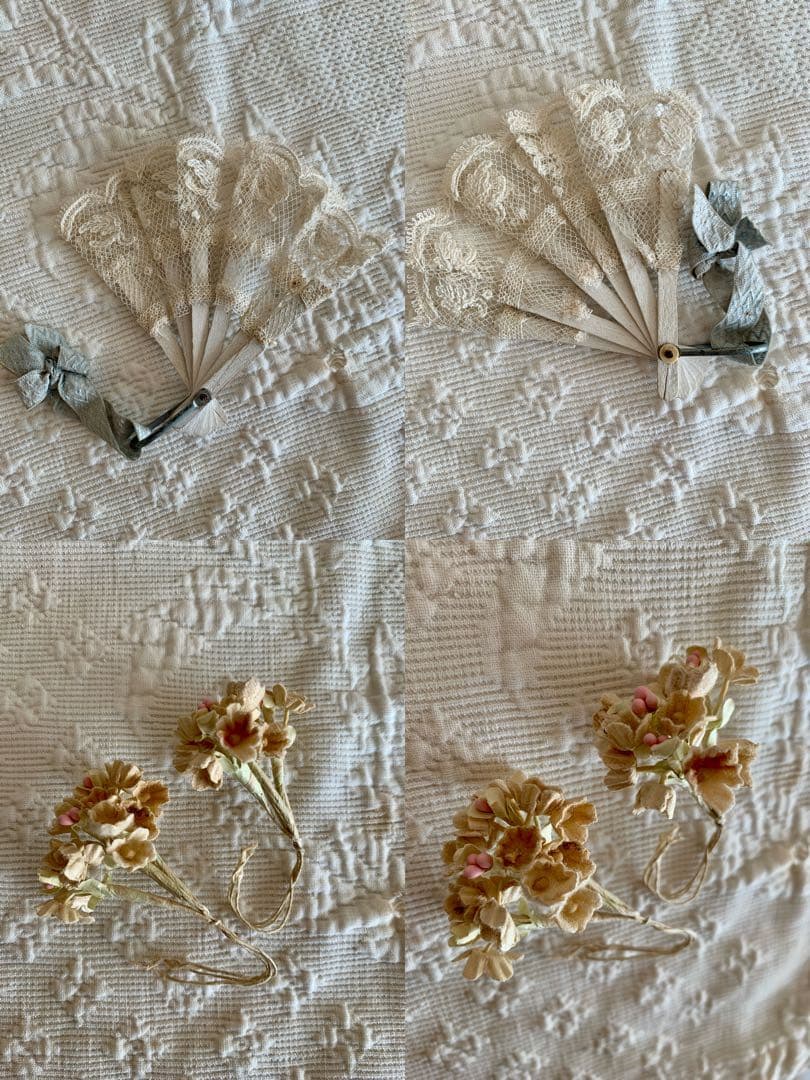 ※ réservé※ロココ装飾プレゼンテーションボックスミニョネットビスクドール