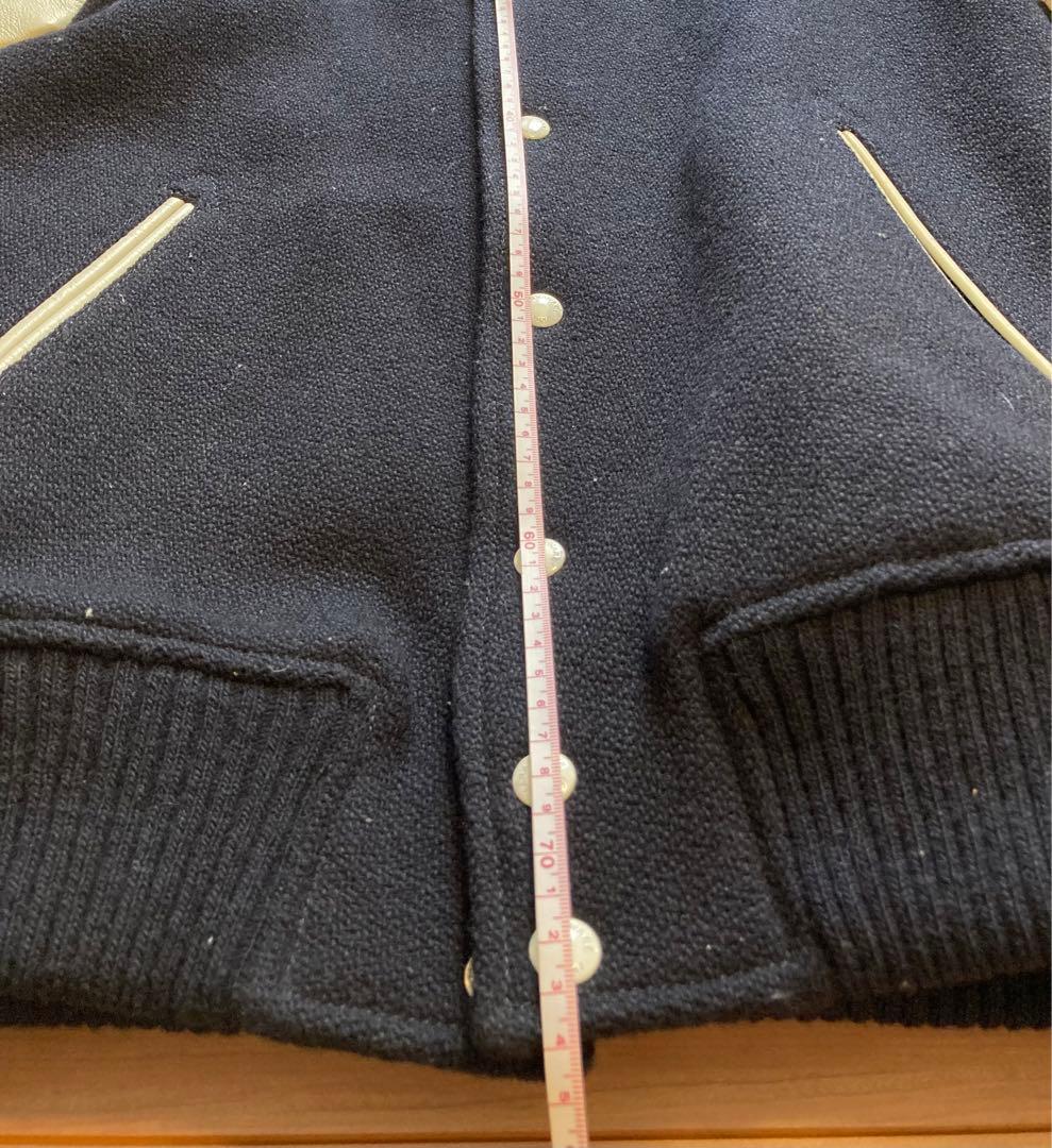 【名品・美品】マーカウェア　レザーアワードジャケット　markaware L 3