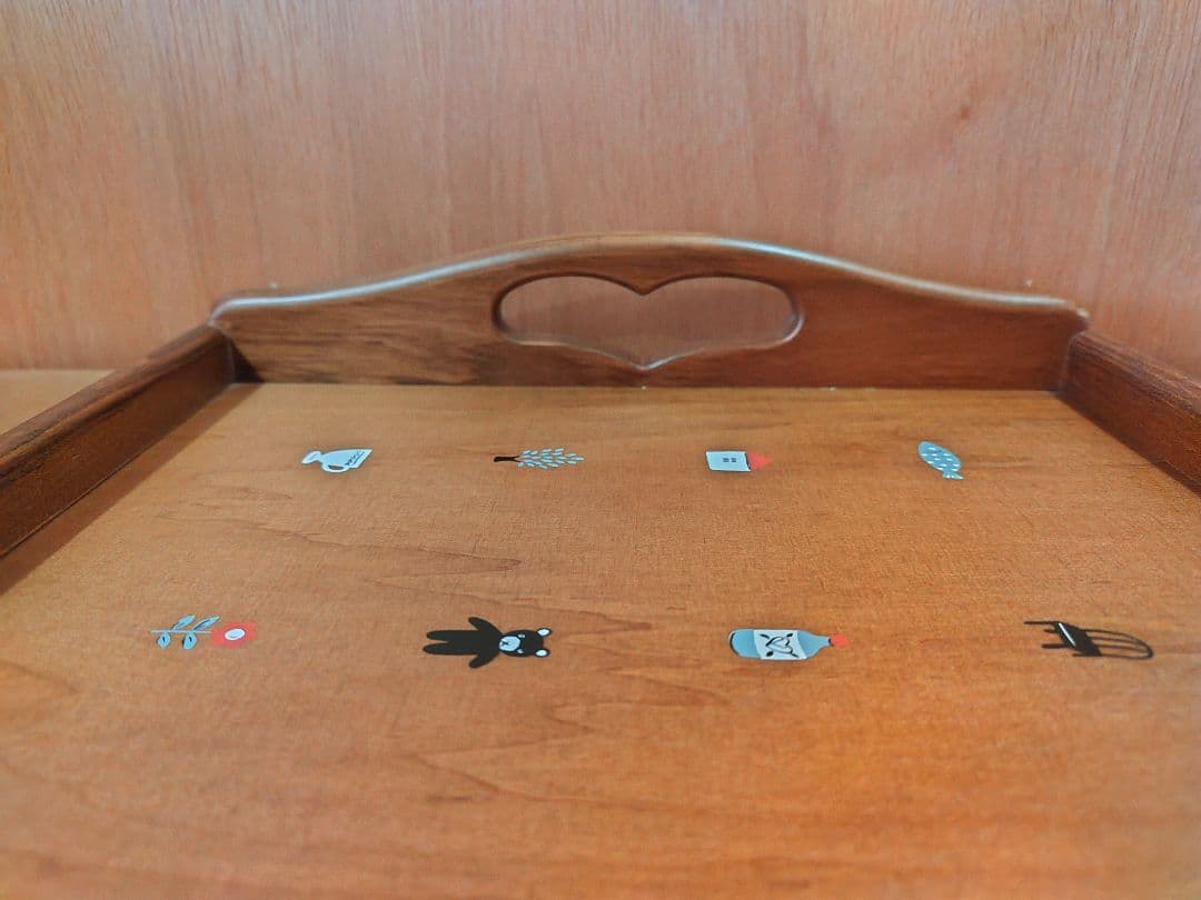 未使用　ATSUKO MATANO またのあつこ マタノアツコ 木製 お盆