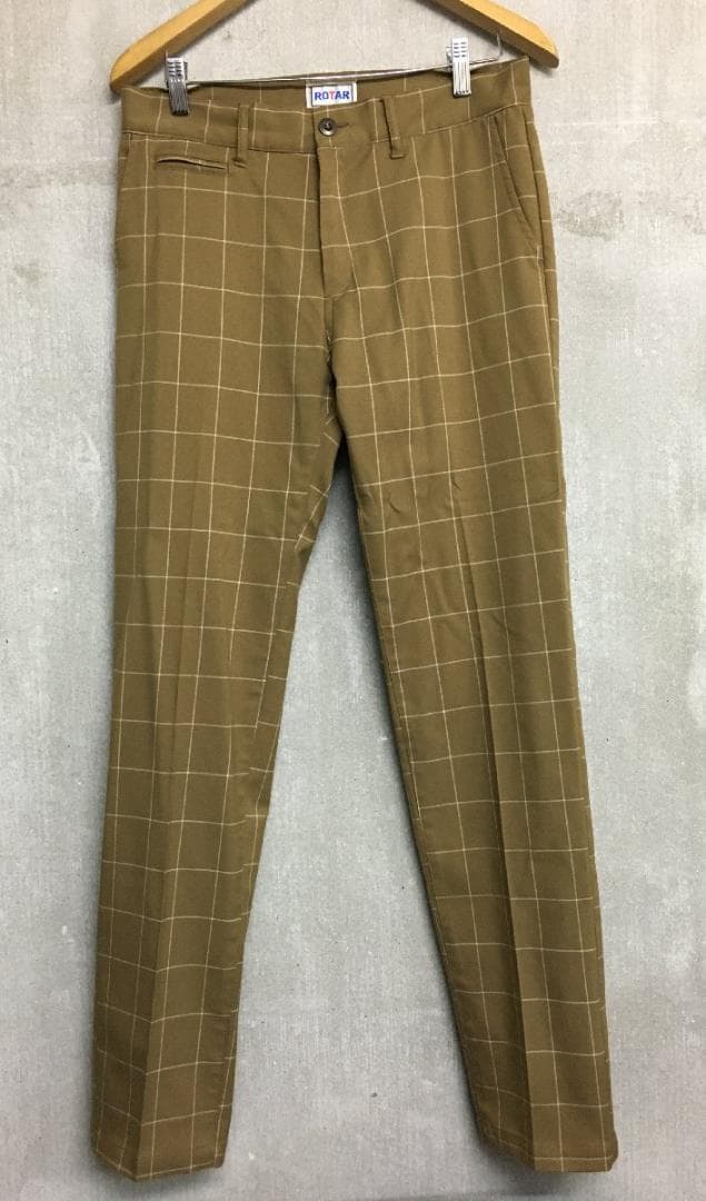 ローター 美品 ウィンドウペン スリーピース チェック スーツ セットアップ