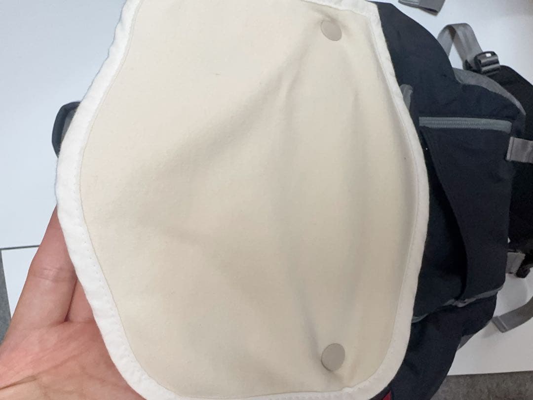 Miki House x POGNAE ベビーキャリア ダークグレー