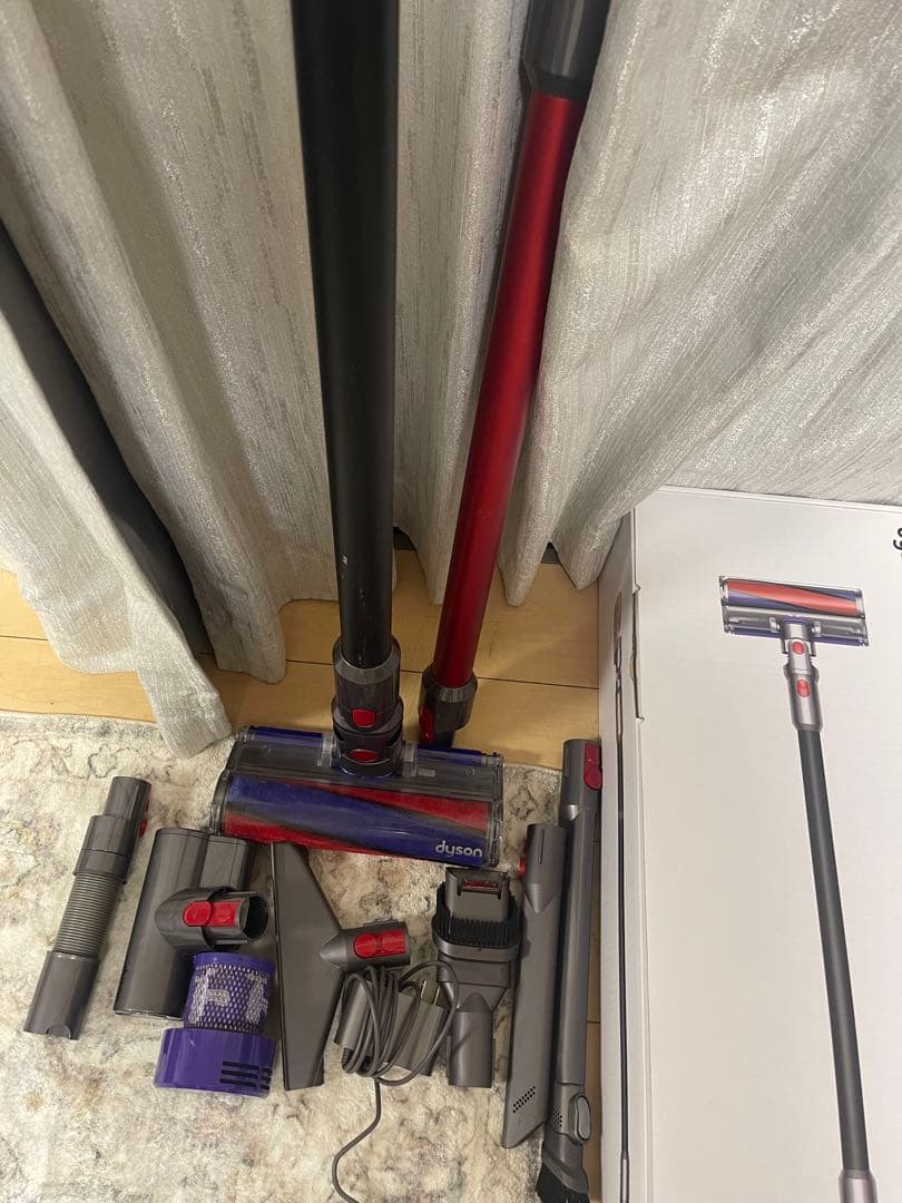 【美品】Dyson Cyclone V10 sv12エコーモード68分