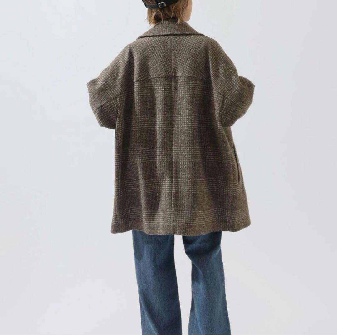 spick&span. Wスライバーチェックハーフコート36