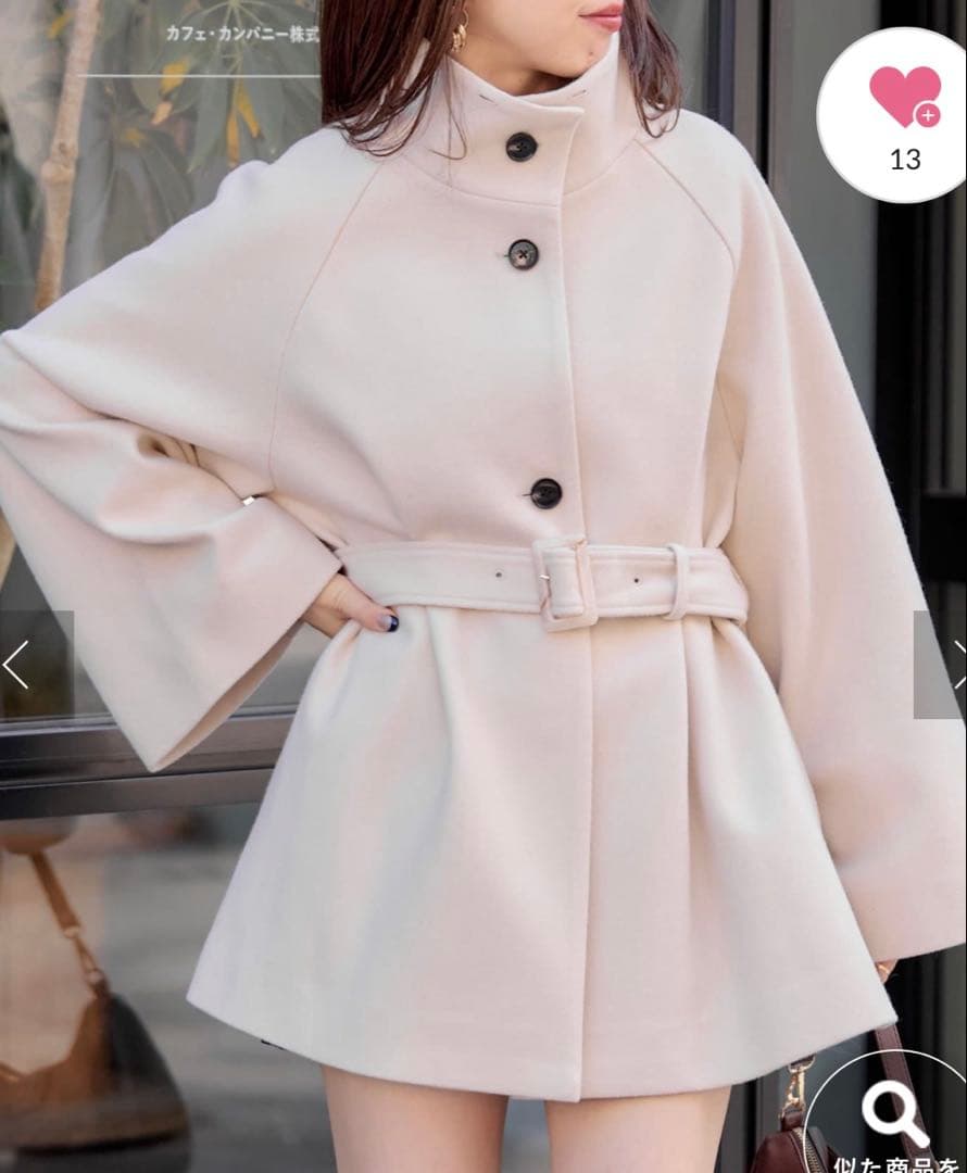 Chico(チコ)【マルチウェイ】ファー取り外しケープコート