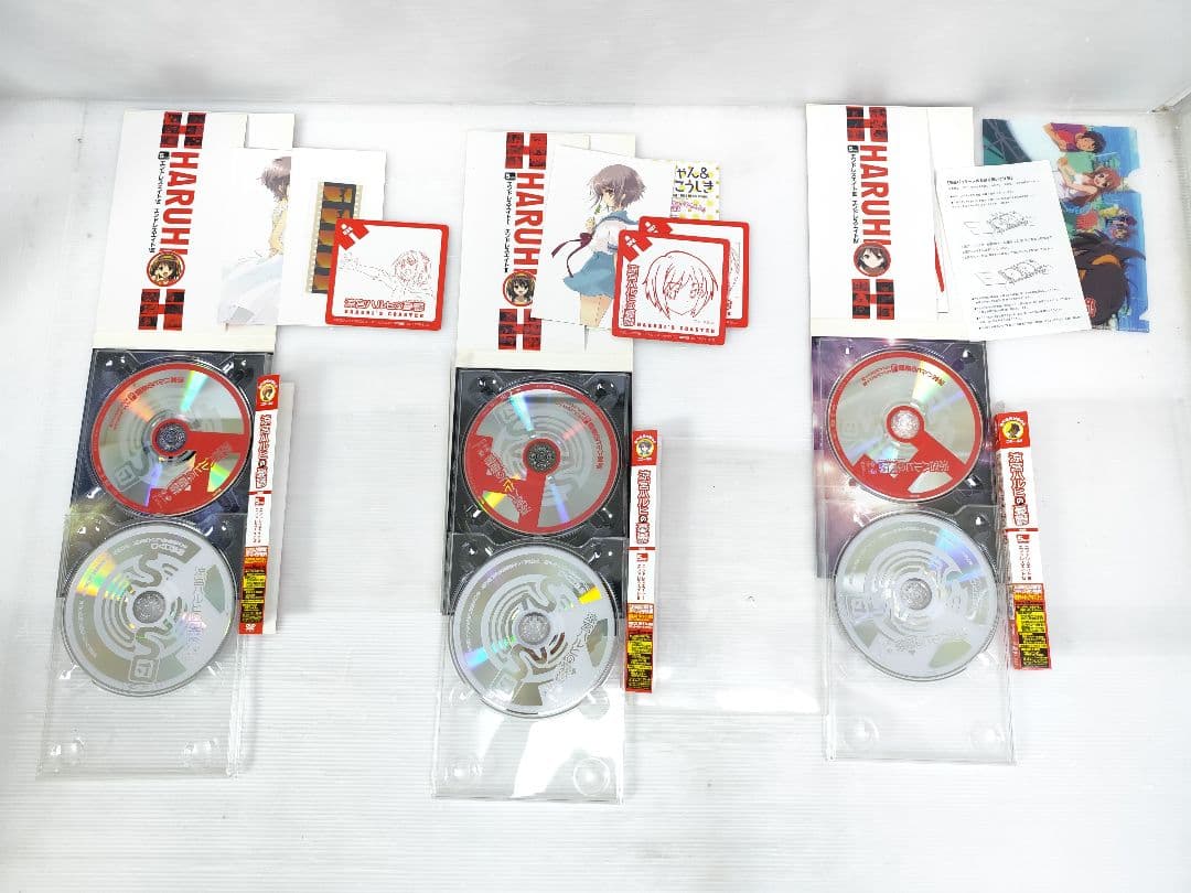 涼宮ハルヒの憂鬱 DVD 全巻　限定版１期２期　劇場版涼宮ハルヒの消失　計20本