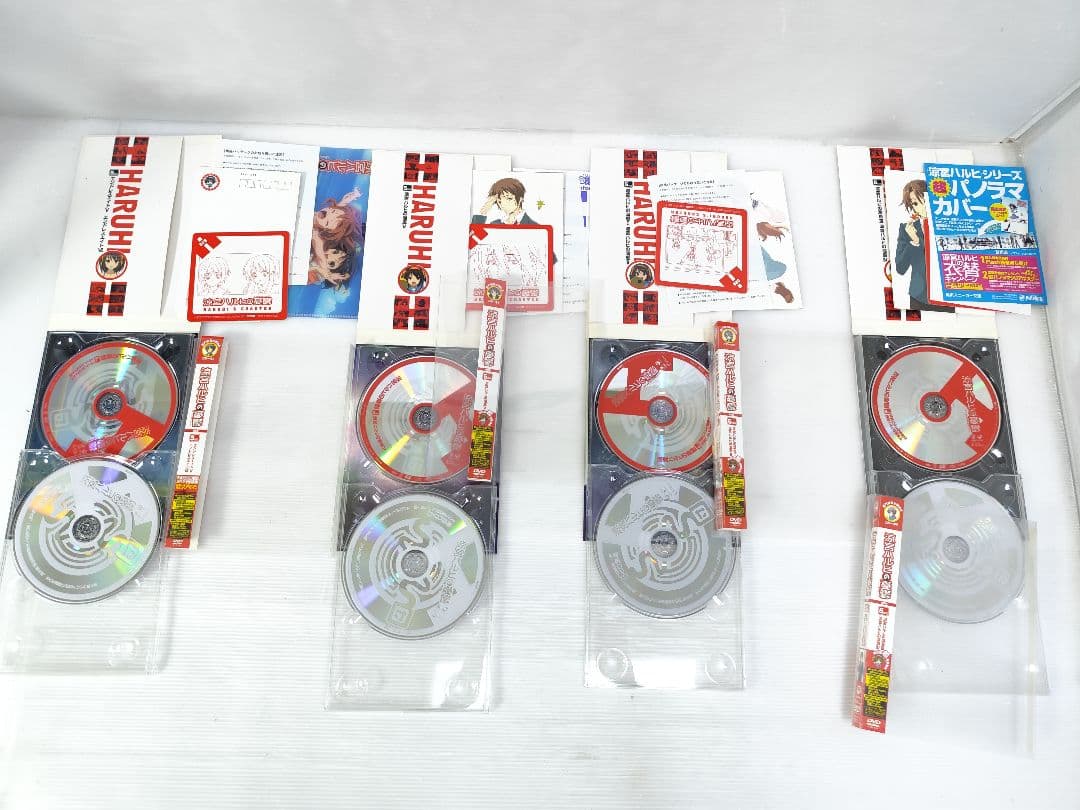 涼宮ハルヒの憂鬱 DVD 全巻　限定版１期２期　劇場版涼宮ハルヒの消失　計20本