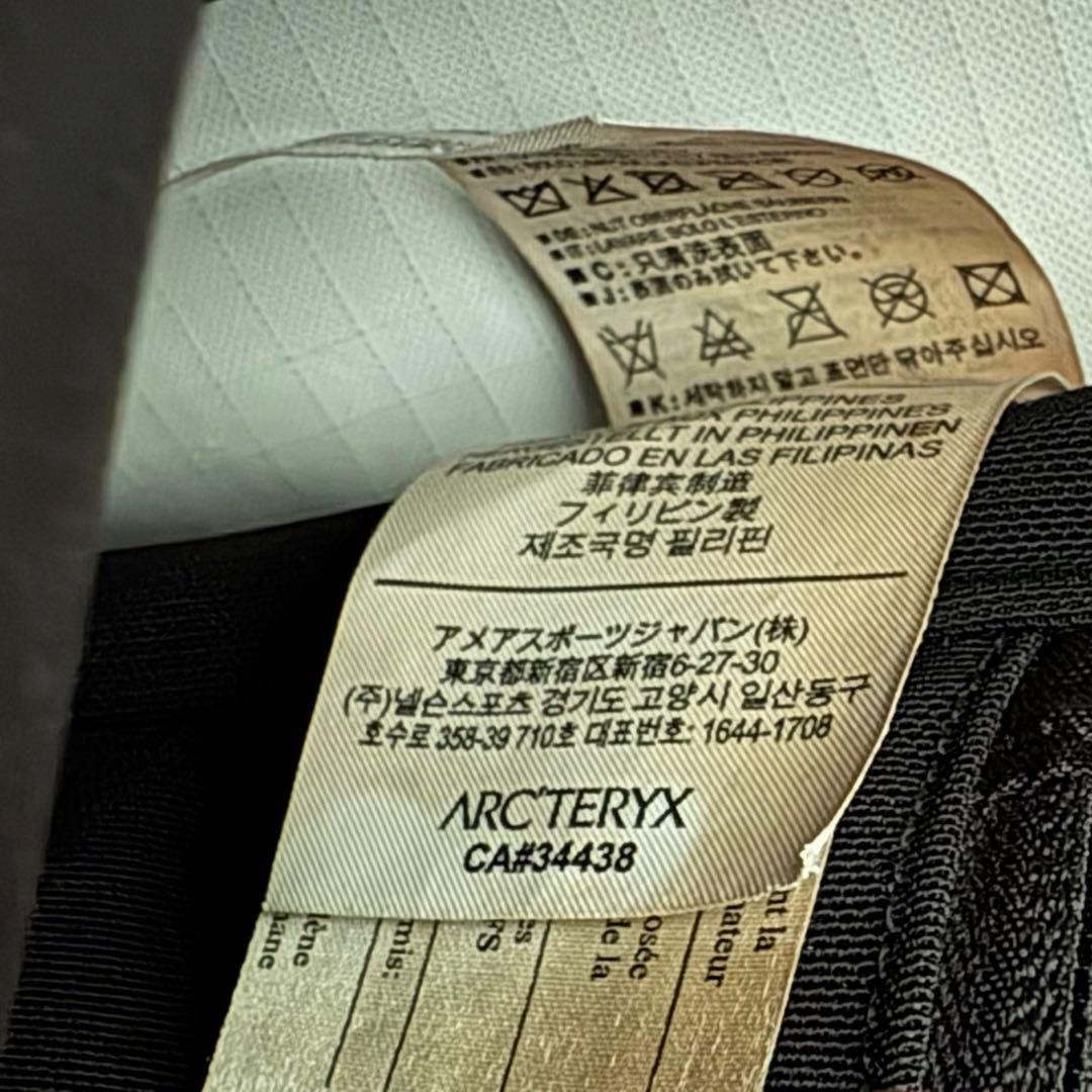 ARC'TERYX アークテリクス グランヴィル20 黒　リュック バックパック