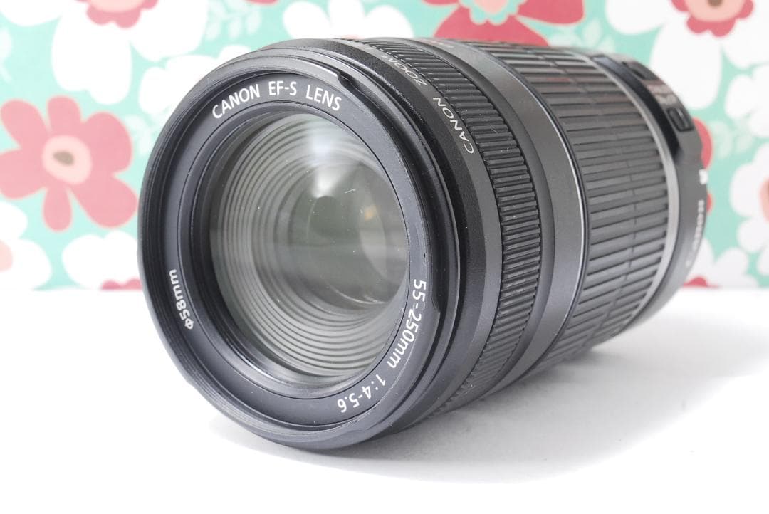 ❤Canon EF-S 55-250mm F4-5.6 IS❤手振れ補正❤望遠❤