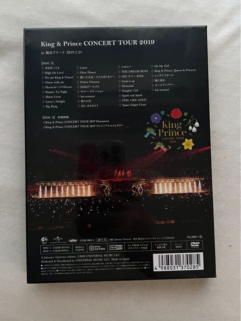 King & Prince/CONCERT TOUR 2019〈初回限定盤・2…