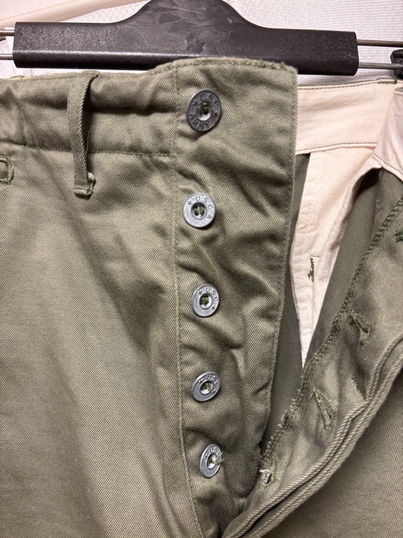 フェローズ PHERROW'S P41M チノパン アーミー トラウザー 36