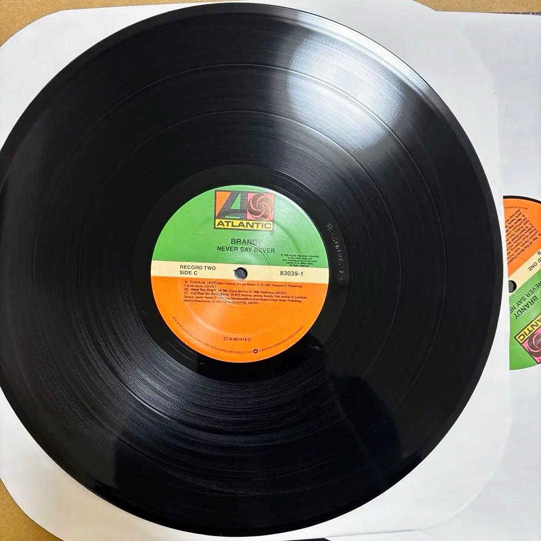 BRANDY - NEVER SAY NEVER レコード