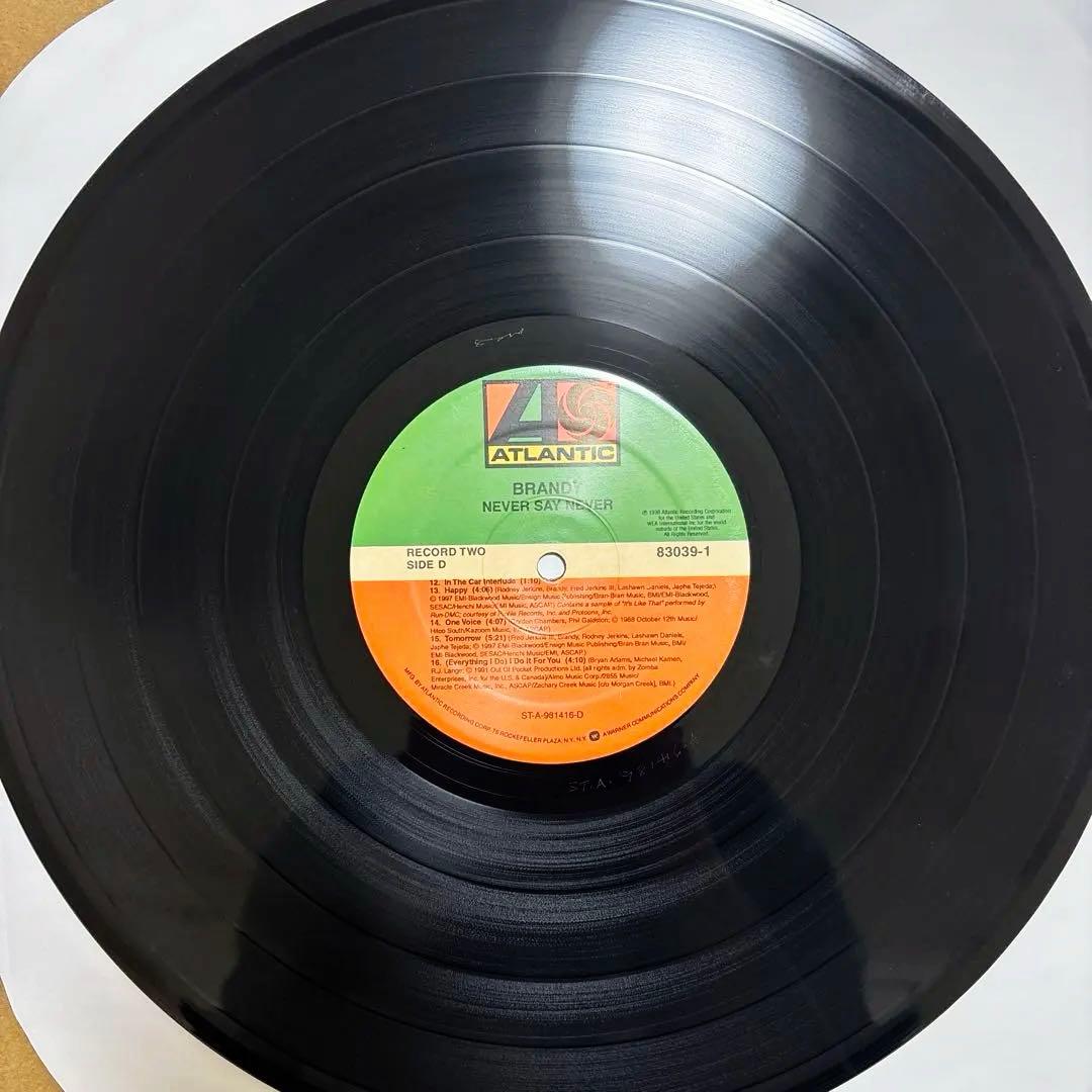 BRANDY - NEVER SAY NEVER レコード