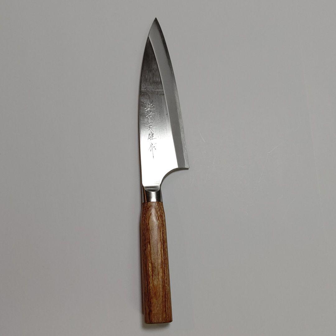 片刃包丁 VG10ステンレス出刃① 北岡英雄作