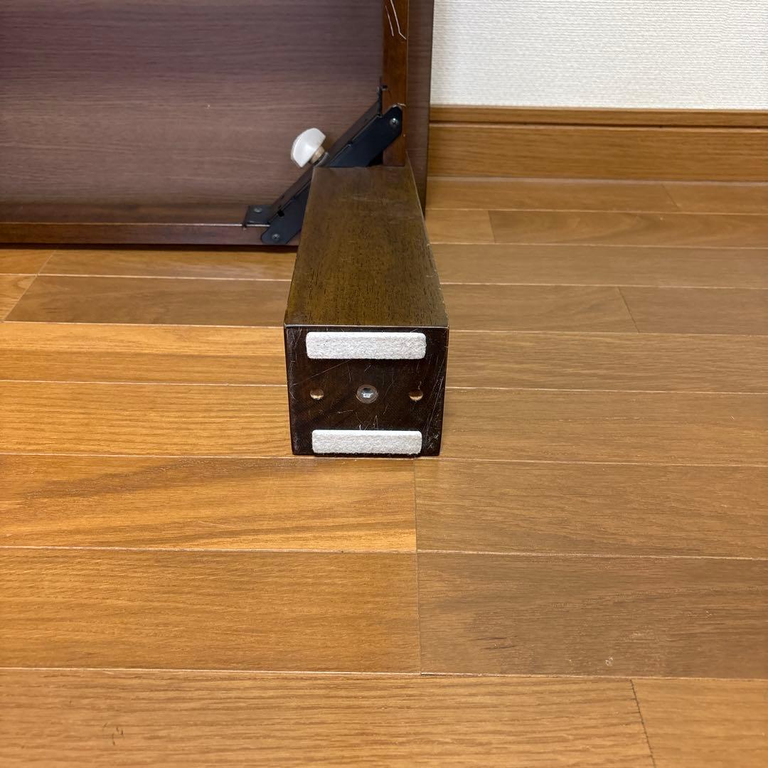 送料、設置込み！テーブルマット付き！長方形こたつ 木製 アンティーク