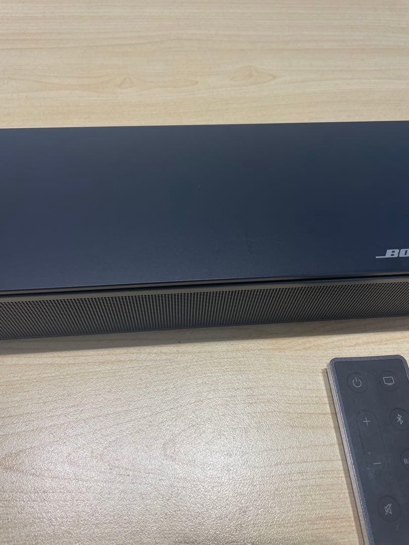 BOSE　サウンドバー ブラック リモコン付き