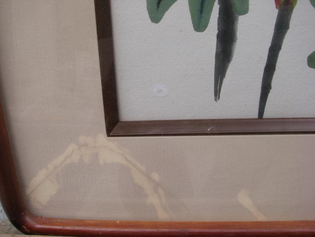 牛甫「玉堂富貴図」色紙に彩色,金運,財運の吉祥図,中国絵画