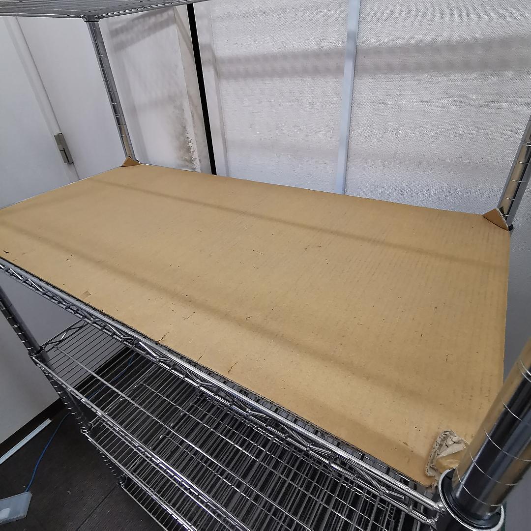 幅90cm　スチールラック 5段 シルバー