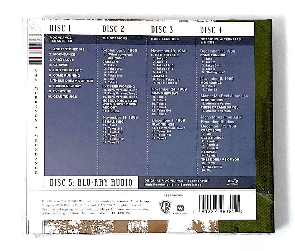 新品未開封 廃盤 ムーンダンス MOONDANCE DELUXE EDITION