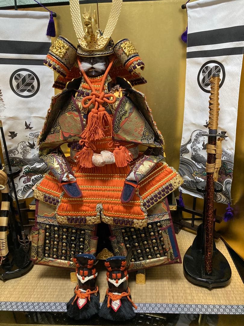 緊急大幅値下‼️✨中古品ですが超超美品‼️見て感動！甲冑鎧兜　大鎧　京都　加茂芳春作