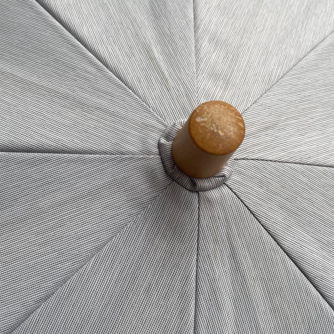 【サンバリア100】折りたたみ日傘　２段折 / moku グレー