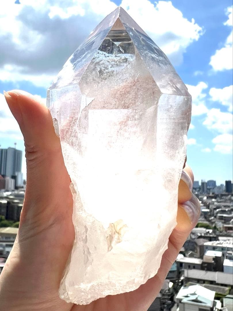 限定プレゼント価格✨美✨希少AAAAヒマラヤ メルー水晶 カテドラル✨大天使光水
