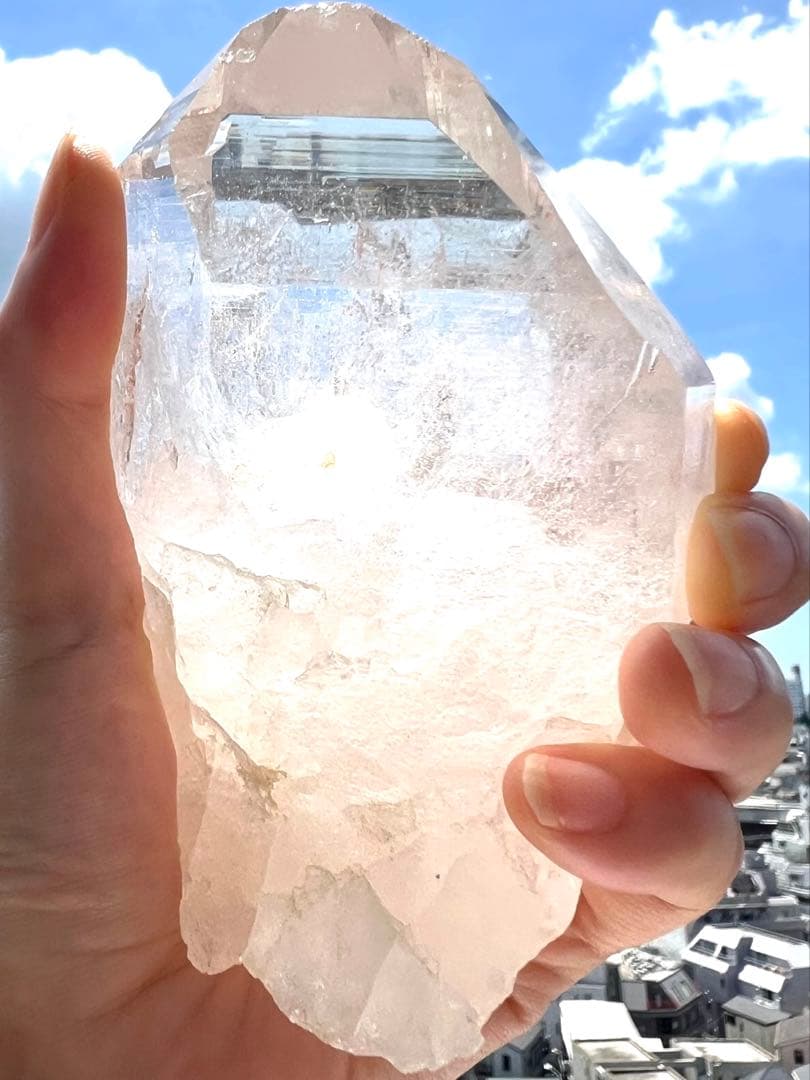 限定プレゼント価格✨美✨希少AAAAヒマラヤ メルー水晶 カテドラル✨大天使光水