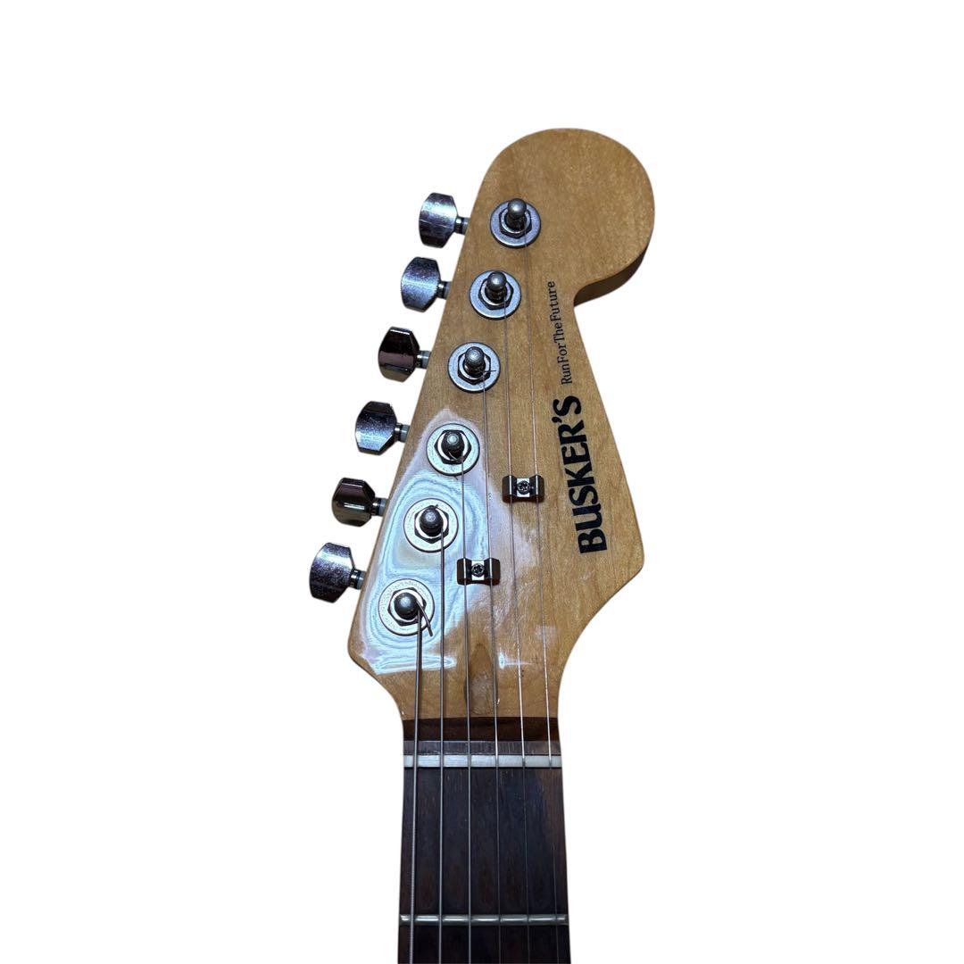 【良品】BUSKER'S BST-2H キルトメイプル ハムバッカー ストラト
