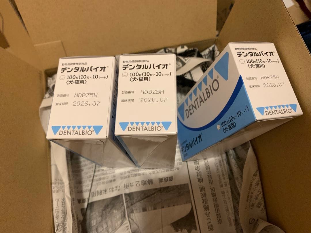 共立製薬　DENTALBIO デンタルバイオ 100粒❌3箱