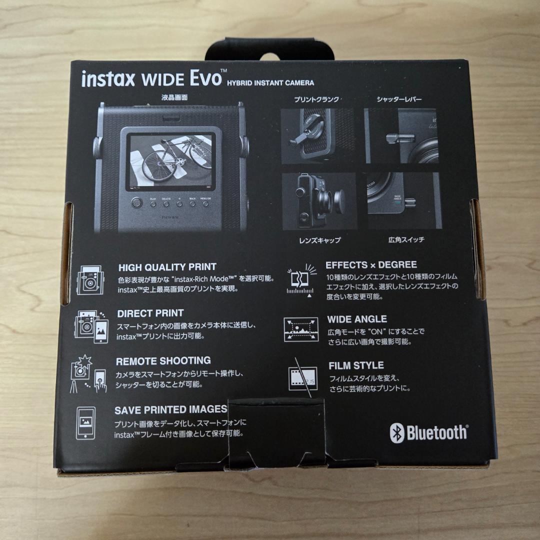 【ほぼ新品】instax WIDE EVO セット（ケース付）