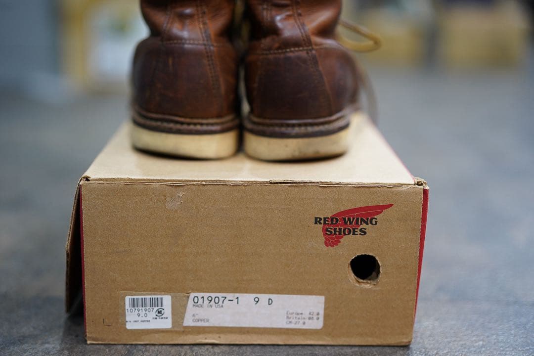 RED WING 1907 クラシックモック 9D (27cm) ラフ＆タフ