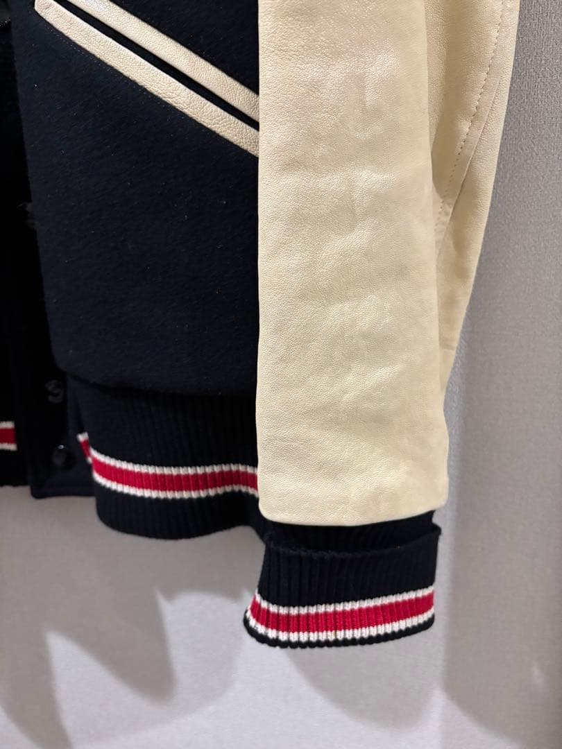 GUCCI アレッサンドロミケーレ スタジャン バーシティブルゾン 44