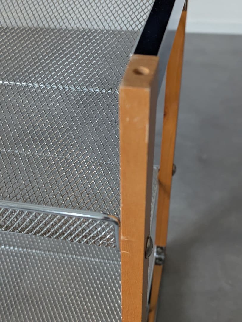 USED/エキスパンドメタル マガジンラック シューズラック インダストリアル